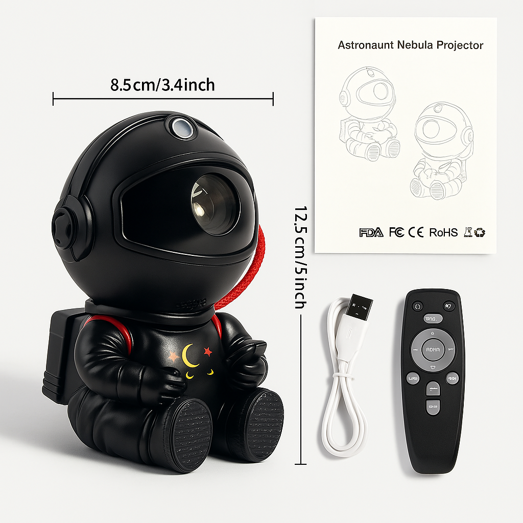 AstroGlow™ Sterrenhemel Projector met Astronaut Design