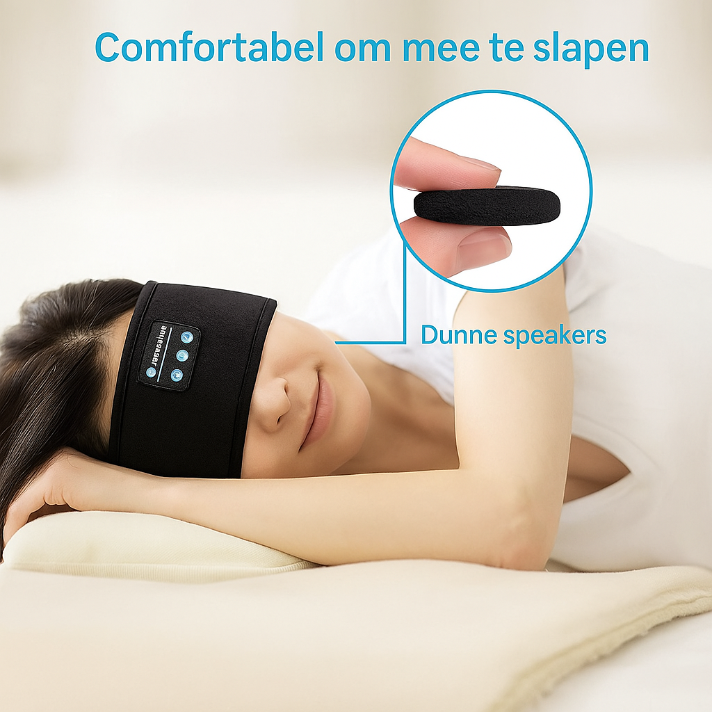 FoneTune™ Bluetooth Hoofdband – Voor Sport, Slaap & Muziek