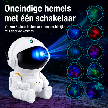 AstroGlow™ Sterrenhemel Projector met Astronaut Design