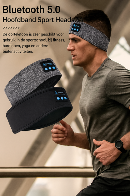 FoneTune™ Bluetooth Hoofdband – Voor Sport, Slaap & Muziek