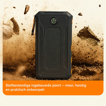 SolarCharge™ Draagbare Powerbank – Opladen met Zonne-energie