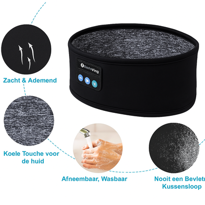 FoneTune™ Bluetooth Hoofdband – Voor Sport, Slaap & Muziek