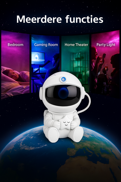 AstroGlow™ Sterrenhemel Projector met Astronaut Design
